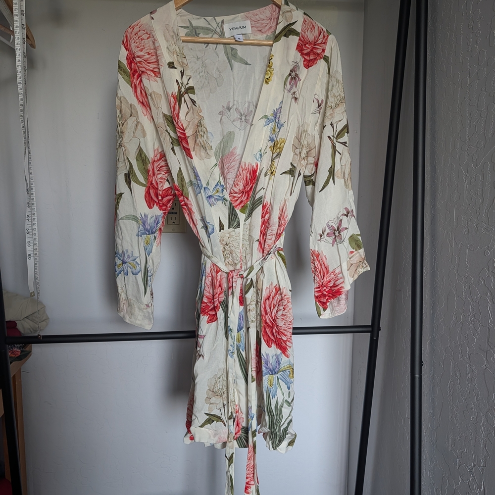 Yumi Kim Floral Rayon Robe